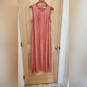 J. Jill Sleeveless Coral Maxi Dress